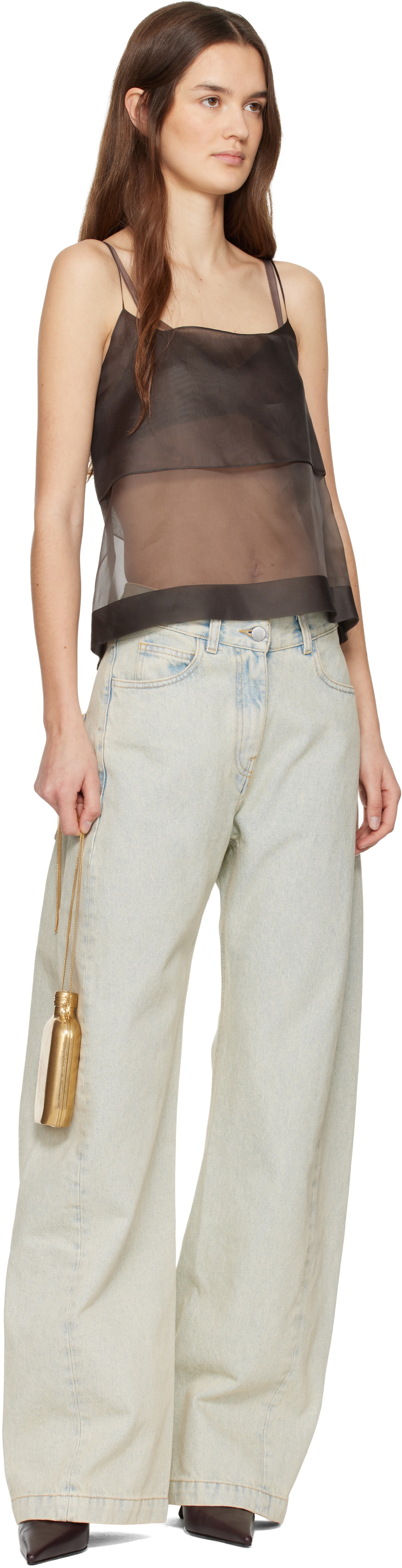 Calvin Klein Collection Blue Loose Jeans