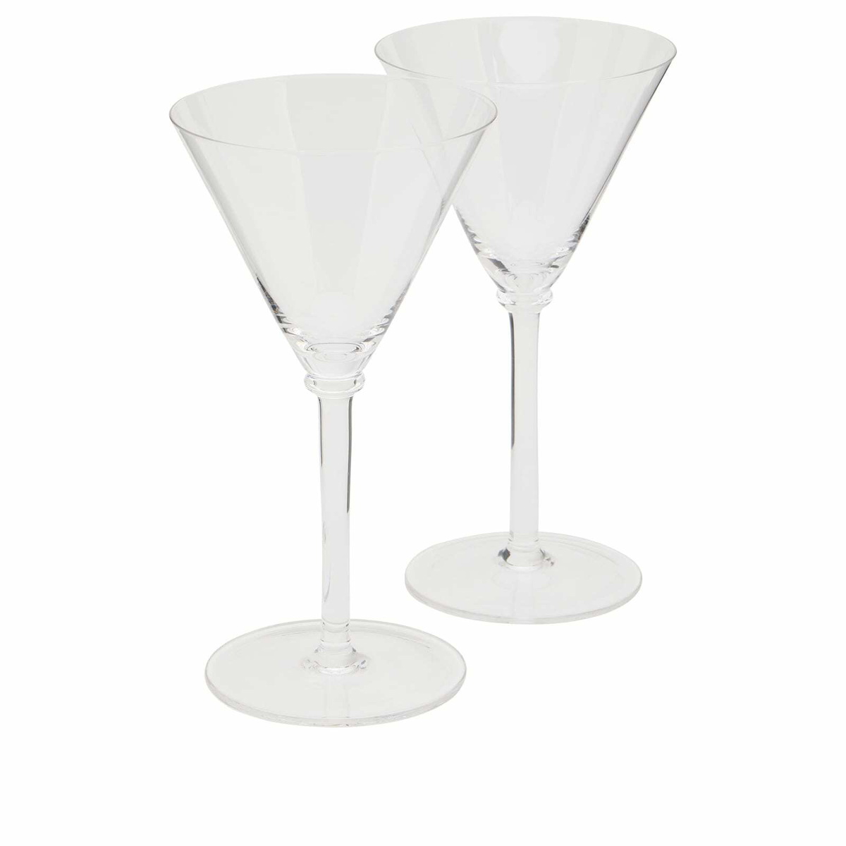 Service Projects Walter Mini Martini Glasses - Set of 2 in Clear 