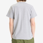 Randy's Garments Men's Logo Pocket T-Shirt in Heather Grey