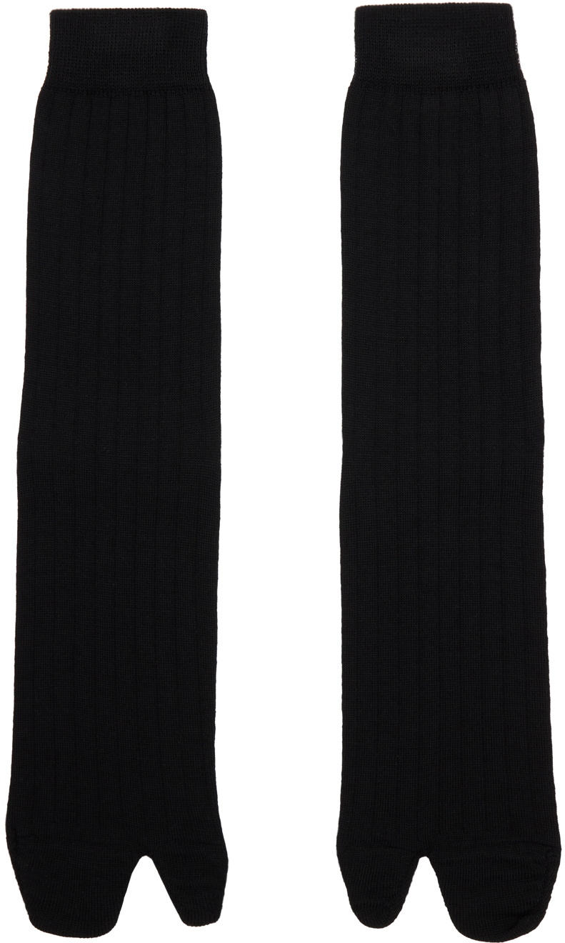 タイツ・ソックス Maison Margiela Maison Margiela Bootleg Socks Maison Margiela Black Bootleg Socks Maison Margiela