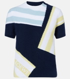 Loewe Intarsia cotton-blend bouclé sweater