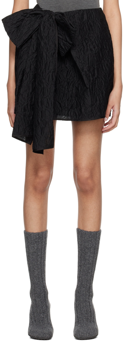 CECILIE BAHNSEN gigiミニスカート　ブラック Cecilie Bahnsen Black Gigi Miniskirt Cecilie Bahnsen
