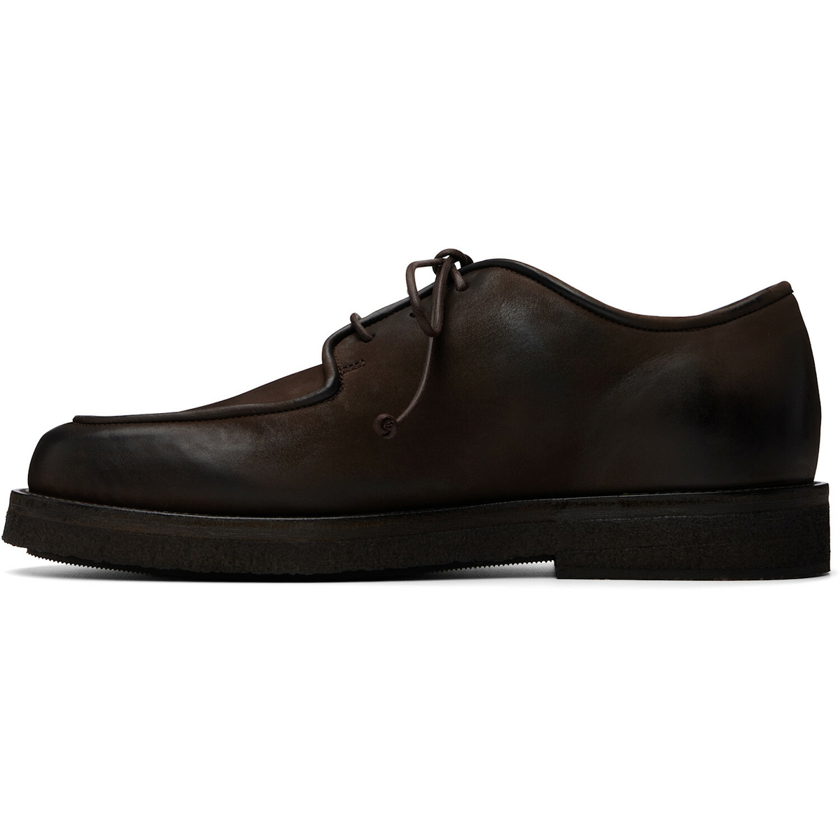 Marsèll Brown Moccar Leather Oxfords