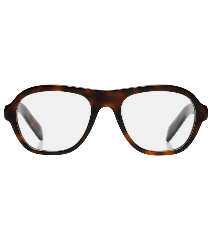 Photo: Prada Logo aviator glasses