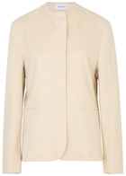 16 Arlington Erra Woven Jacket Cream