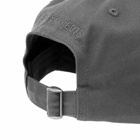 Norse Projects Men's Twill Sports Cap in Magnet Grey