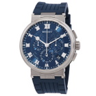 Breguet Marine Chronograph Automatic Blue Dial Mens Watch 5527bb/y2/5wv