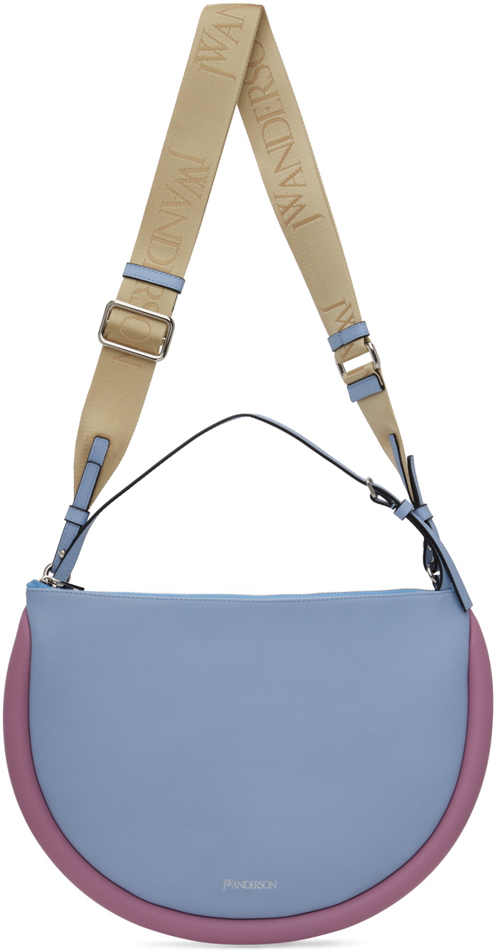 JW Anderson Blue Bumper Moon Bag
