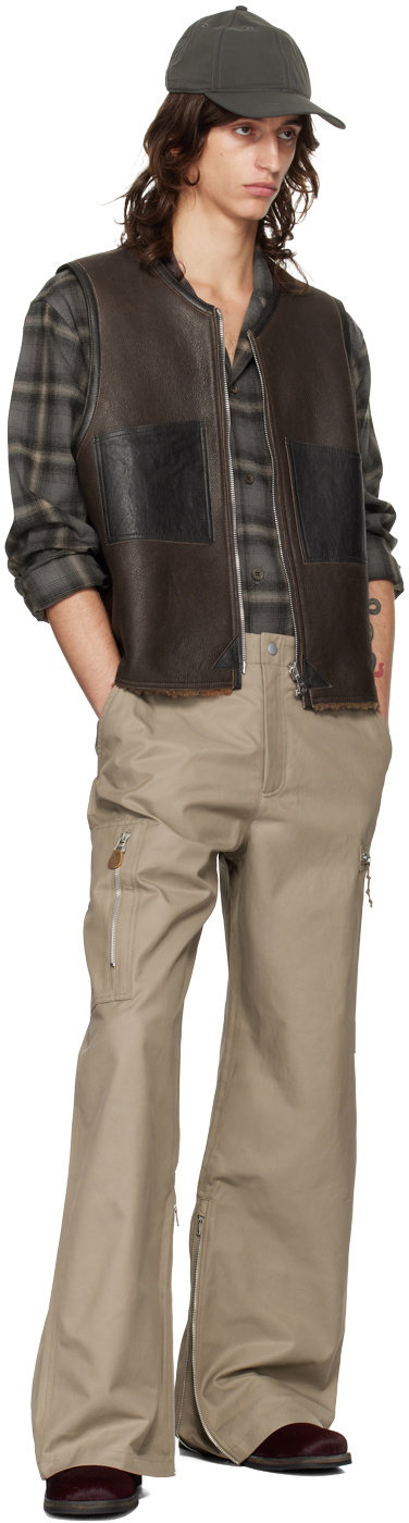 OUR LEGACY Beige Tactical Cargo Pants Our Legacy OUR LEGACY Beige Tactical Cargo Pants Our Legacy