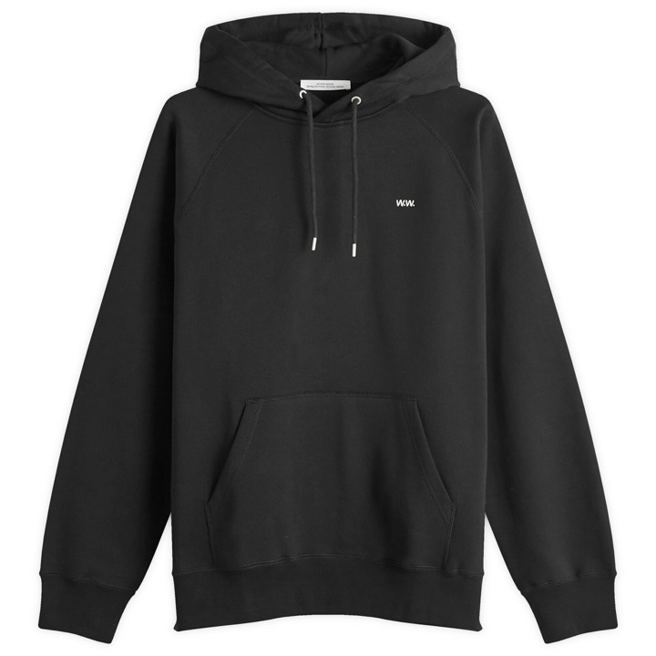 Photo: Wood Wood Men's Essential Fred Classic Hoody in Black