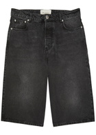 Ami Paris Denim Shorts Black