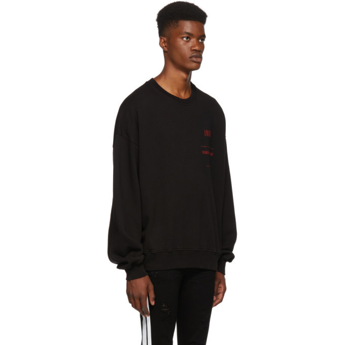 Amiri Black Children of the Night Sweatshirt Amiri