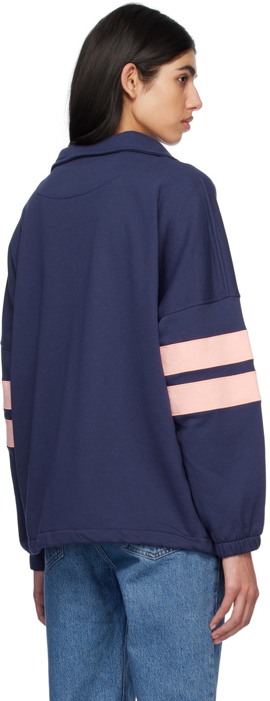 Caro Editions Navy Eliza Sweatshirt