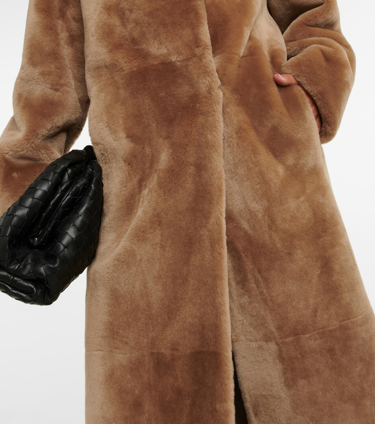 Yves Salomon Meteo shearling coat