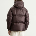 Goldwin Men's PERTEX QUANTUM Down Parka Jacket in Deep Brown