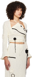 Kijun Off-White Sophie Cardigan