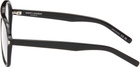 Saint Laurent Black SL 545 Corner Angle Optical Frame Glasses