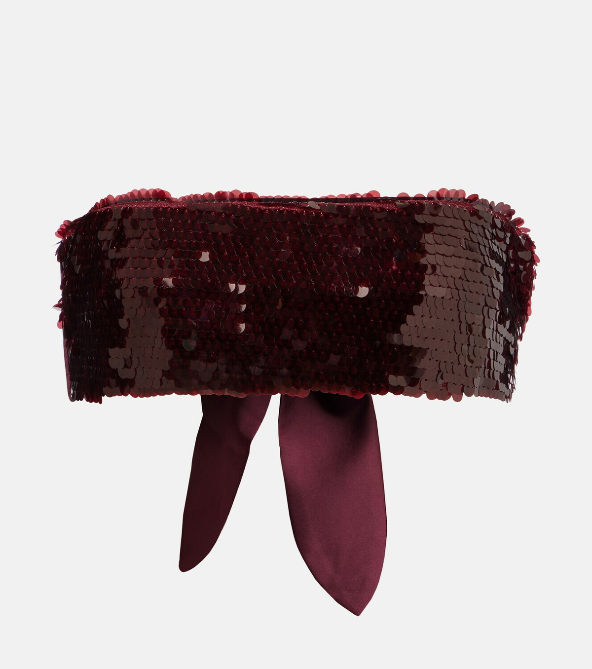 Adriana Degreas Sequined bandeau top