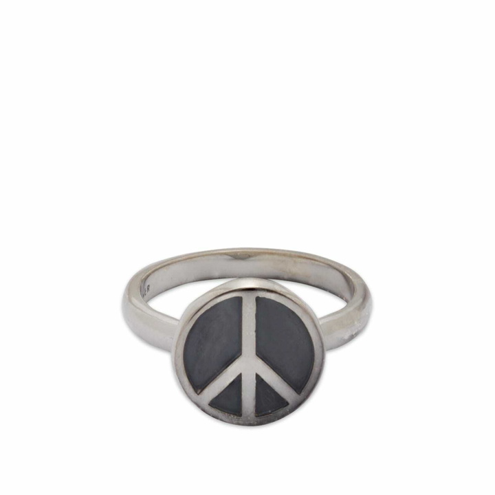 Photo: Needles Women's Silver Ring in Peace