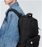 Visvim Leather-trimmed backpack