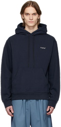 Marni Navy & Black Maxi Pocket Hoodie