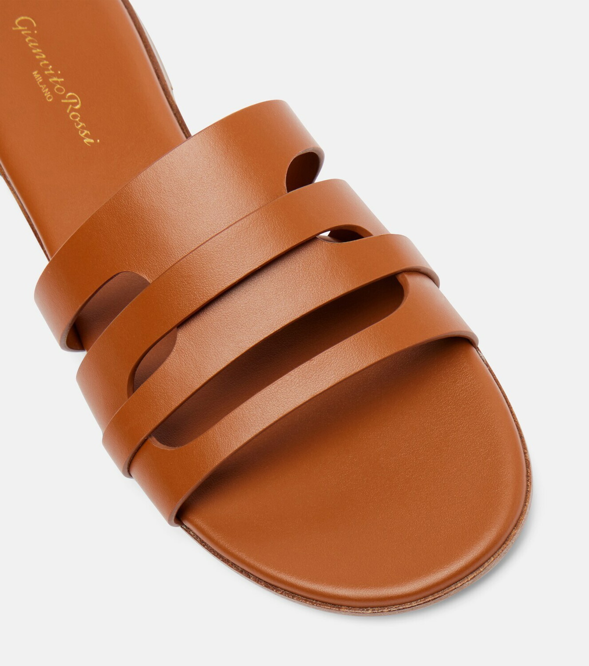 Gianvito Rossi Leather slides