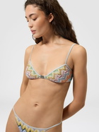 Missoni - Viscose lamé bikini with front-closure top, Women, Multicoloured
