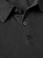 James Perse - Supima Cotton-Jersey Polo Shirt - Gray