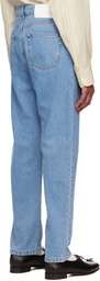Róhe Blue Straight Leg Jeans