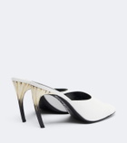 The Attico Betta leather mules