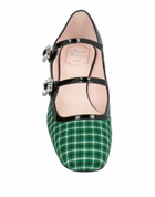 Roger Vivier Womens Ballet flats Emerald in Green