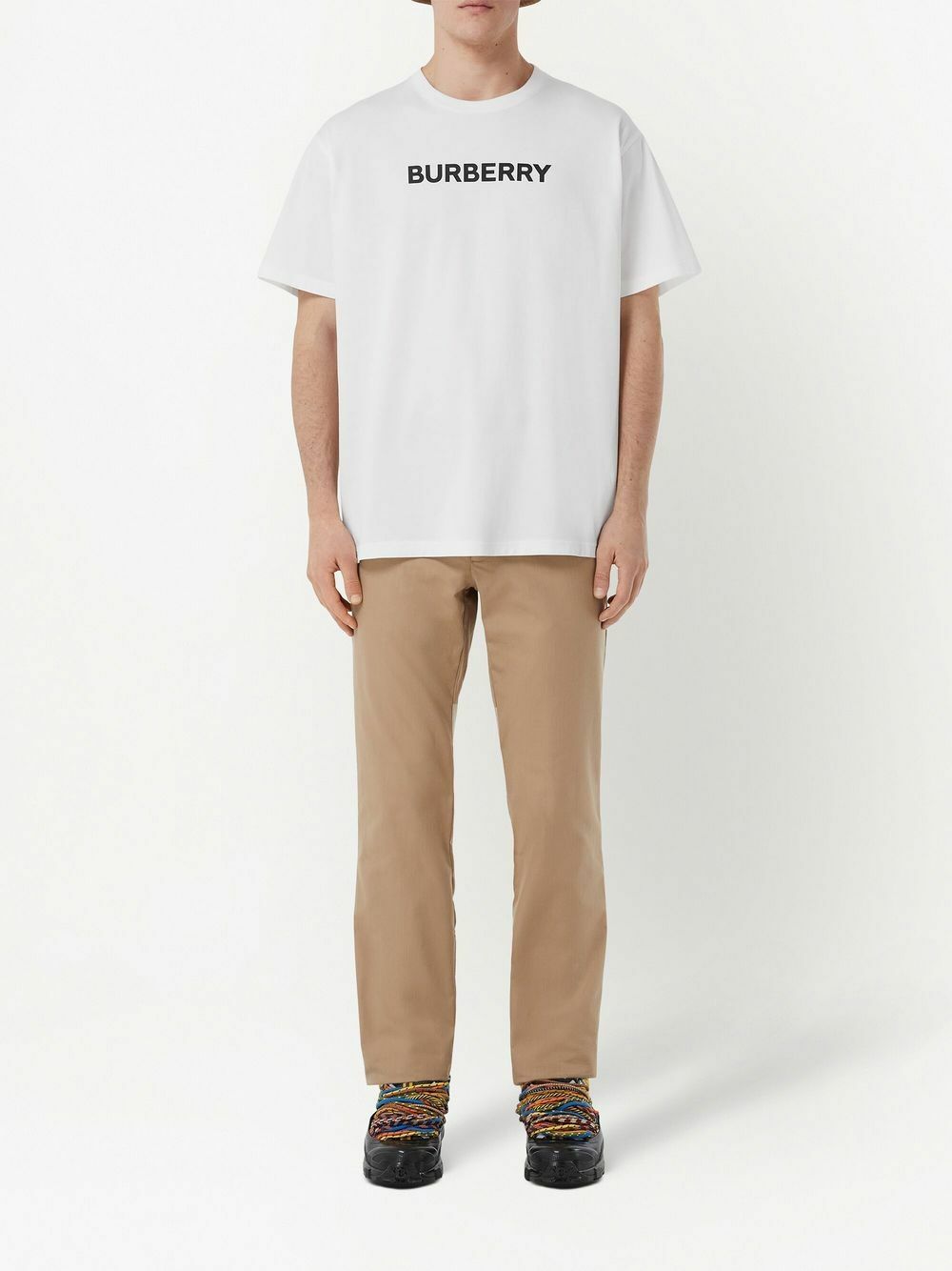 BURBERRY - Logo Cotton T-shirt