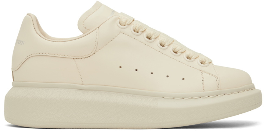 Alexander McQueen Beige Oversized Sneakers Alexander McQueen