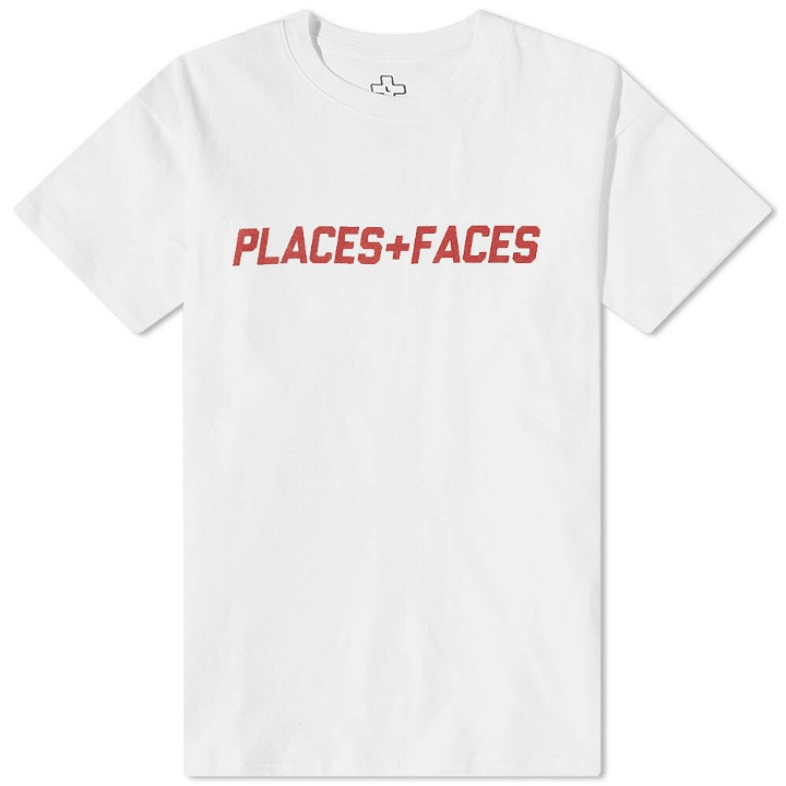 Photo: PLACES+FACES Men's Emblem T-Shirt in White
