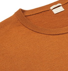 Massimo Alba - Slim-Fit Watercolour-Dyed Cashmere Sweater - Orange