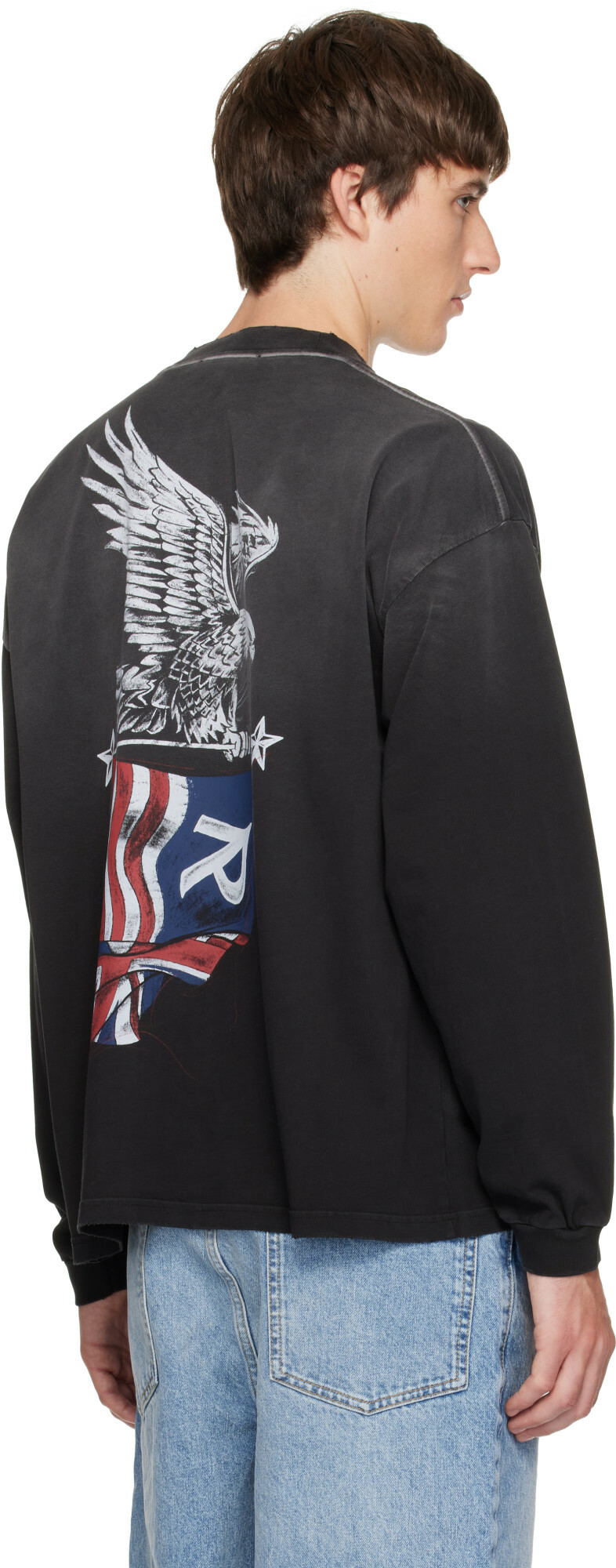 Represent Black Eagle Long Sleeve T-shirt