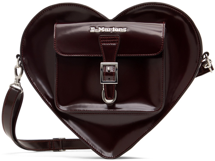 Photo: Dr. Martens Burgundy Heart Shaped Backpack