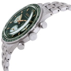 Seiko Chronograph Quartz Green Dial Mens Watch SSB481P1