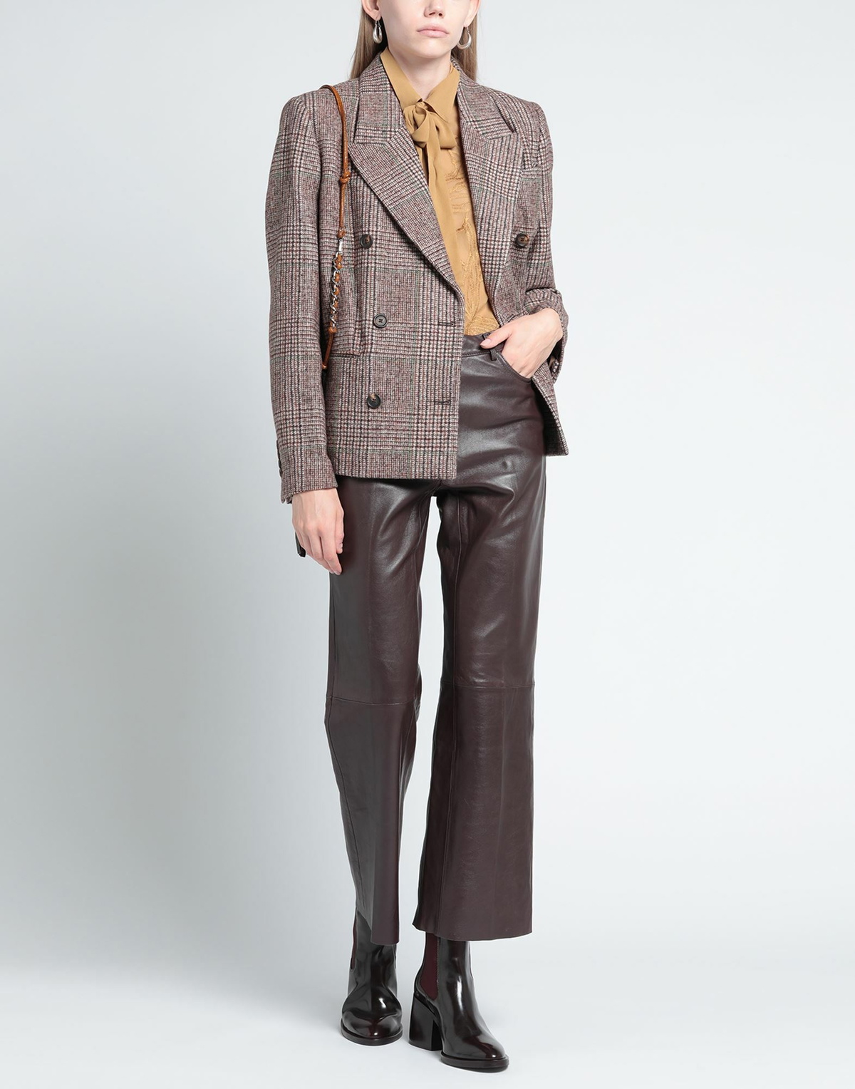 Brunello Cucinelli Womens Blazer Brick