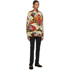 Versace Jeans Couture Red Paisley Fantasy Shirt