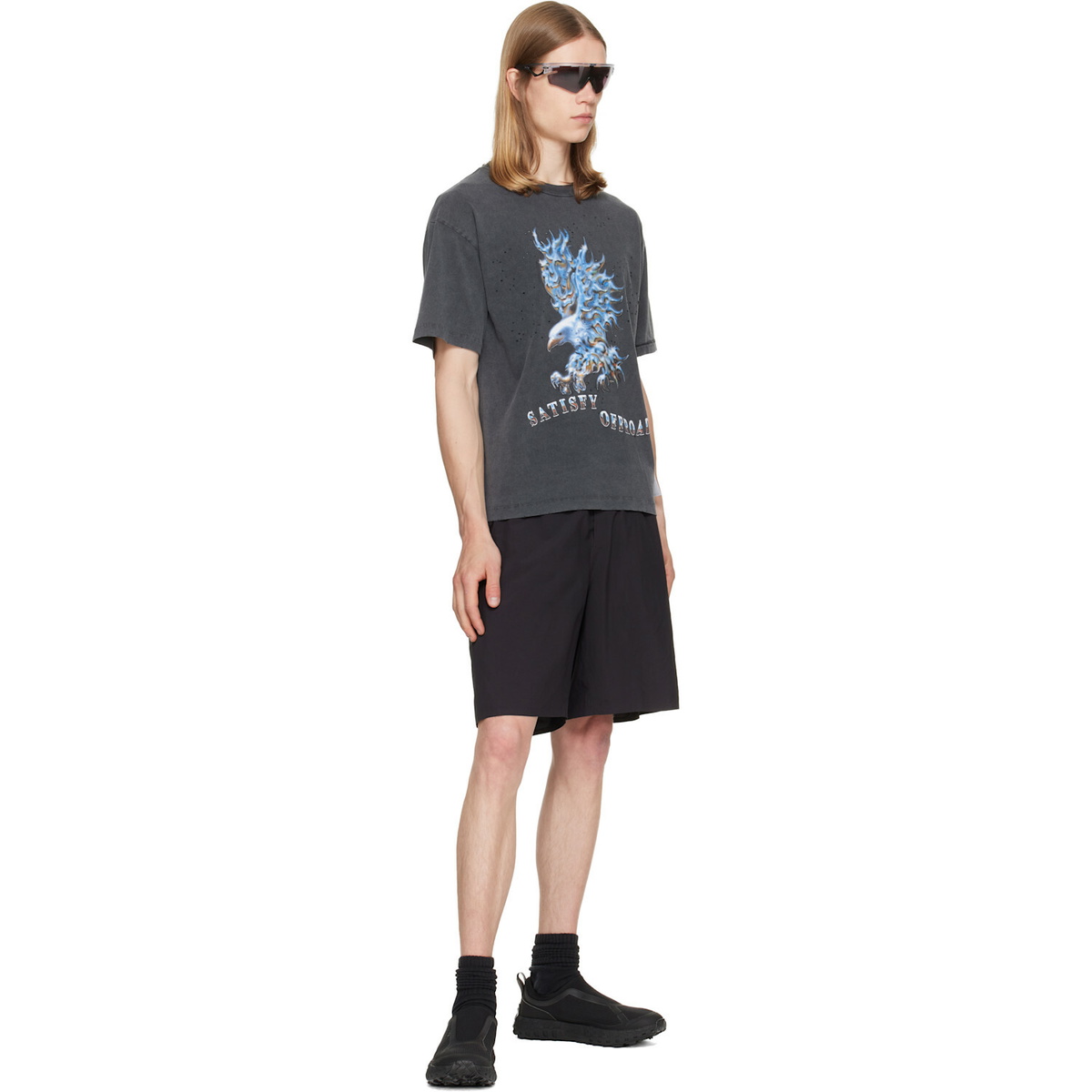 Satisfy Gray MothTech T‑shirt