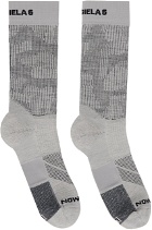 MM6 Maison Margiela Gray Salomon Edition Ultra Socks