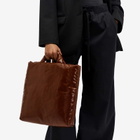 KASSL Editions Women's kassl Pillow Medium Skai Bag in Dark Brown 