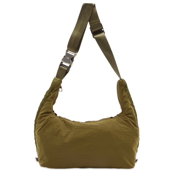 Photo: ARCS LITTLE HEY Sling Bag Presented by END. in Sage Parachute 