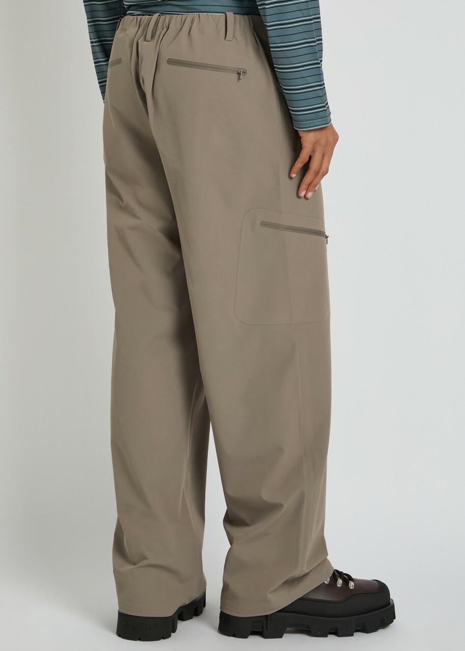 Hiking Patrol Edge LT Softshell Wide-leg Trousers Brown