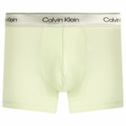 Calvin Klein Men's Icon Cotton Stretch Shine Trunk - 3 Pack in Shorline/Lime Cream/Misty Grey