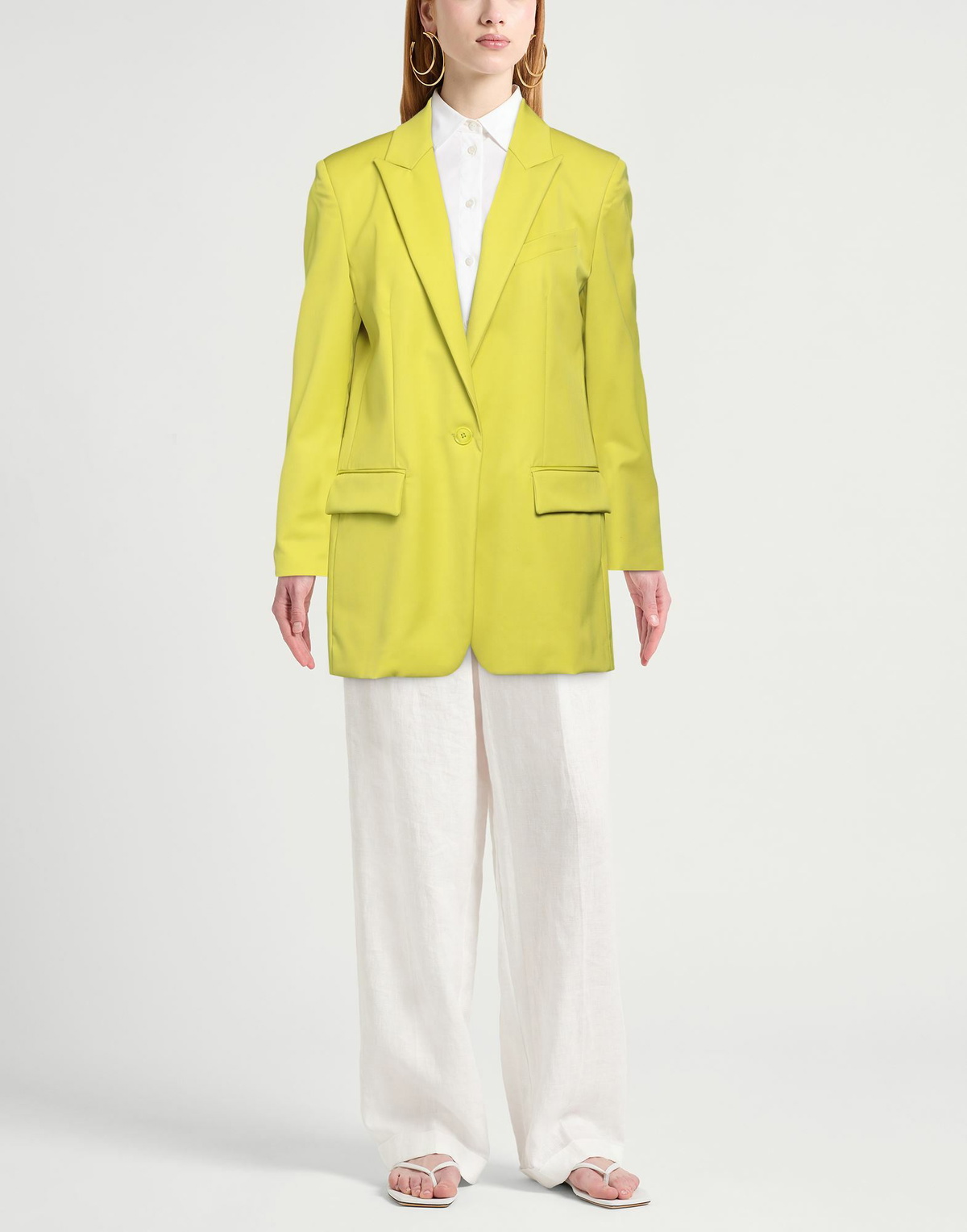 Dondup Womens Blazer Lime in Green