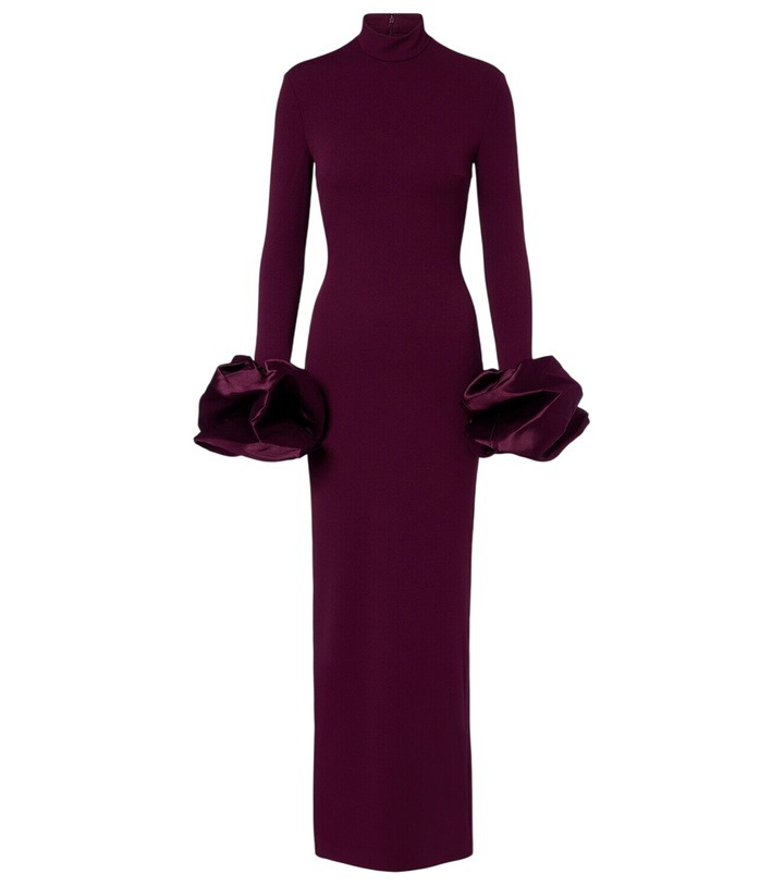 Photo: Solace London Viviana ruffled gown