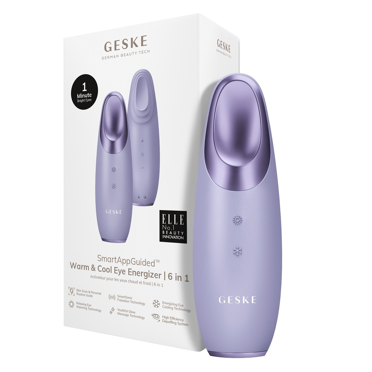 GESKE Warm & Cool Eye Energizer | 6 in 1 Skin Care 4099702000179