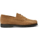 Mr P. - Dennis Suede Boat Shoes - Tan